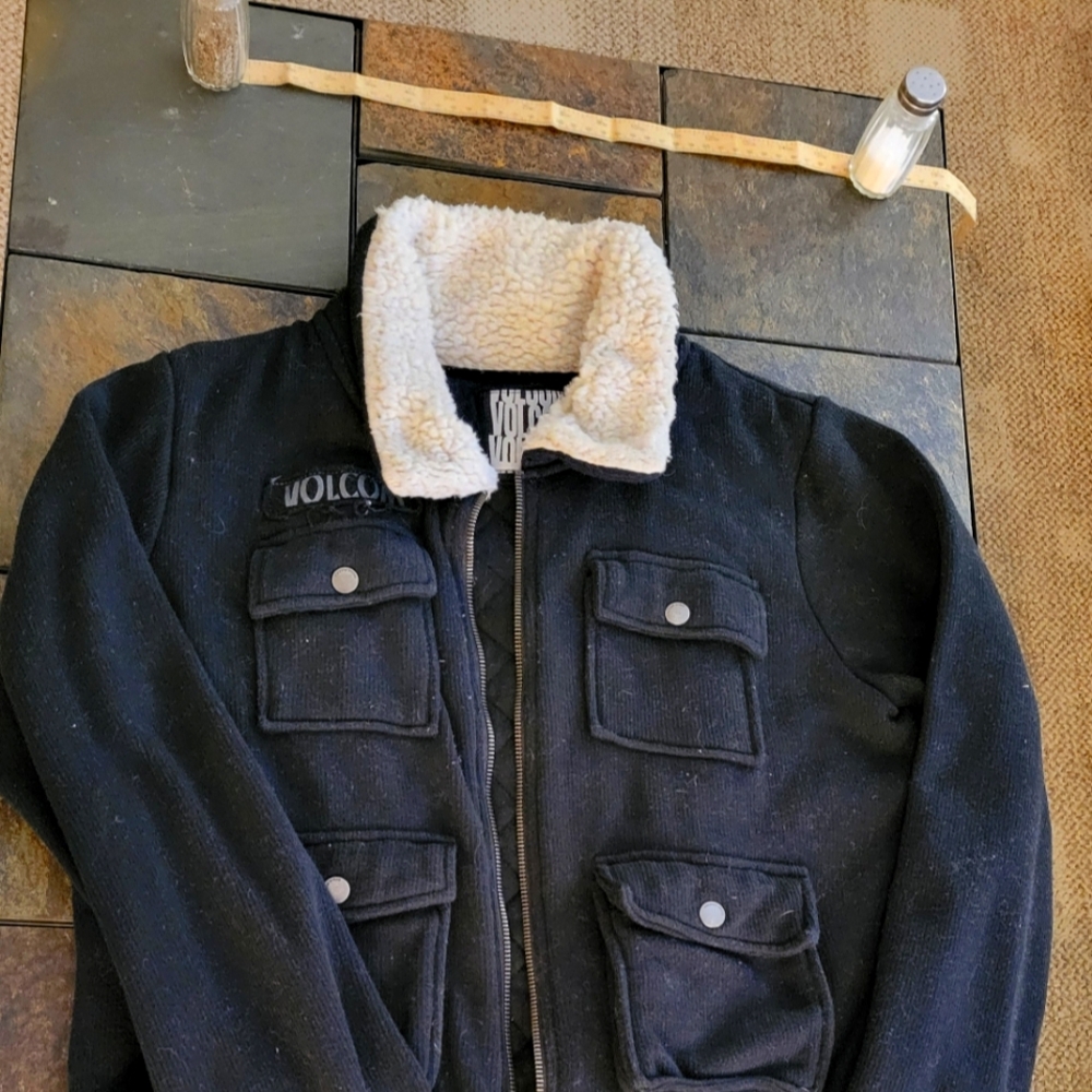 Volcom lined coat